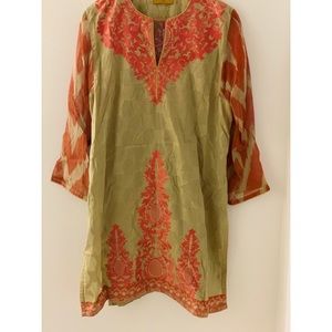 Sana Safinaz Embroidered Top